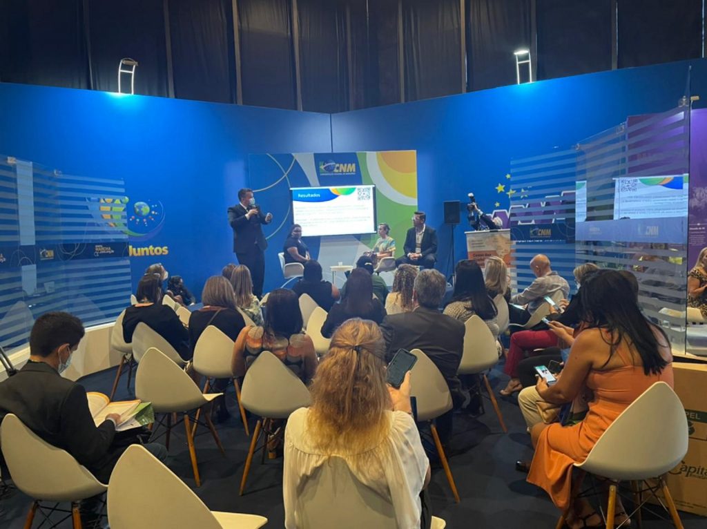 Experiências e boas práticas de gestão são apresentadas em evento em Brasília Experiências e boas práticas de gestão são apresentadas em evento em Brasília