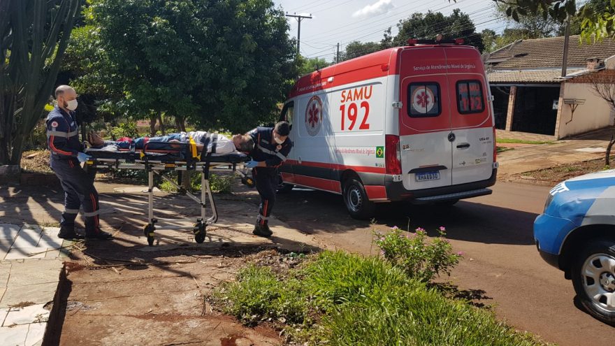 Homem com esquizofrenia é contido após agredir a própria mãe em Cascavel