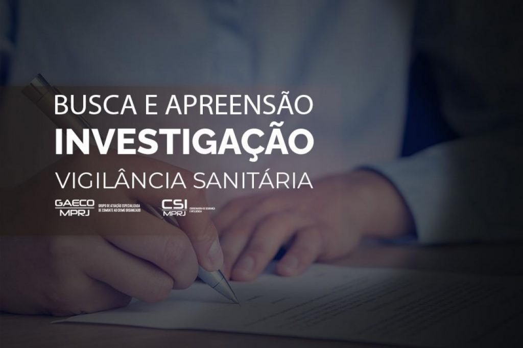 MPRJ realiza operação para cumprir mandados de busca e apreensão em investigação para apurar atos de corrupção