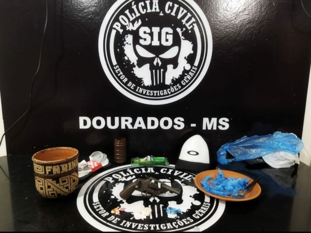 Polícia Civil prende membro de facção criminosa que planejava ataques na cidade de Dourados