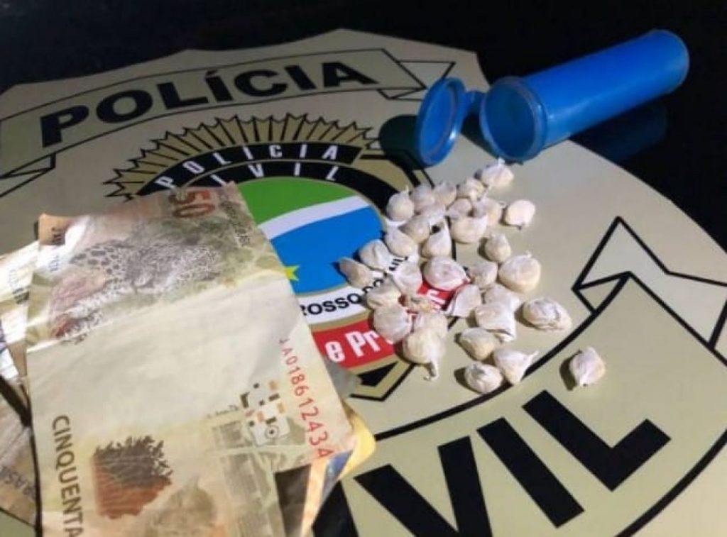 Homem é preso por tráfico de drogas em Campo Grande