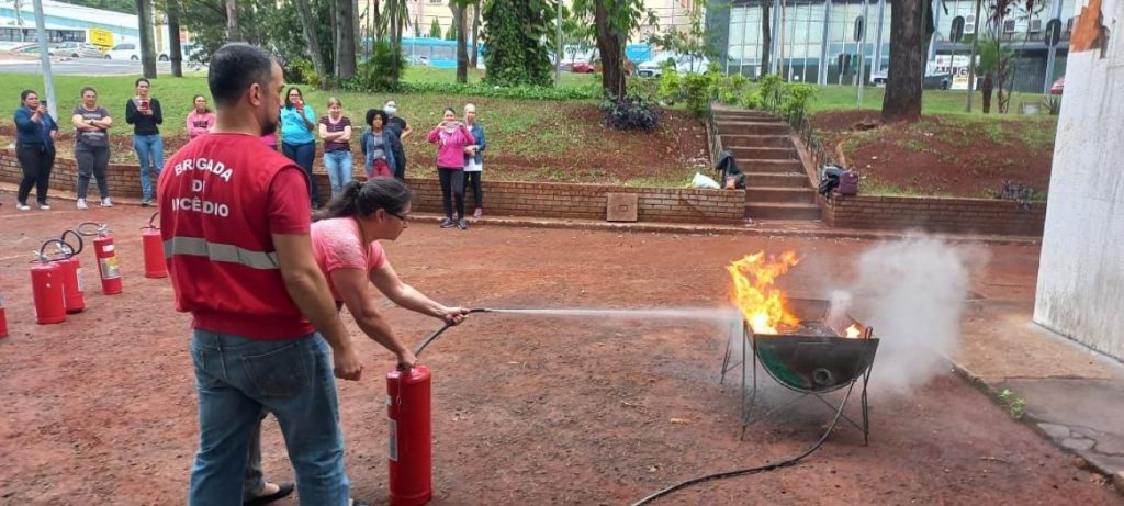 Mais de 500 servidores participam de novo curso de Brigada de Incêndio