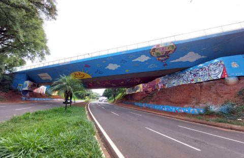 Imagem referente a Arquitetura de Vilanova Artigas ilustra o segundo viaduto da Santos Dumont