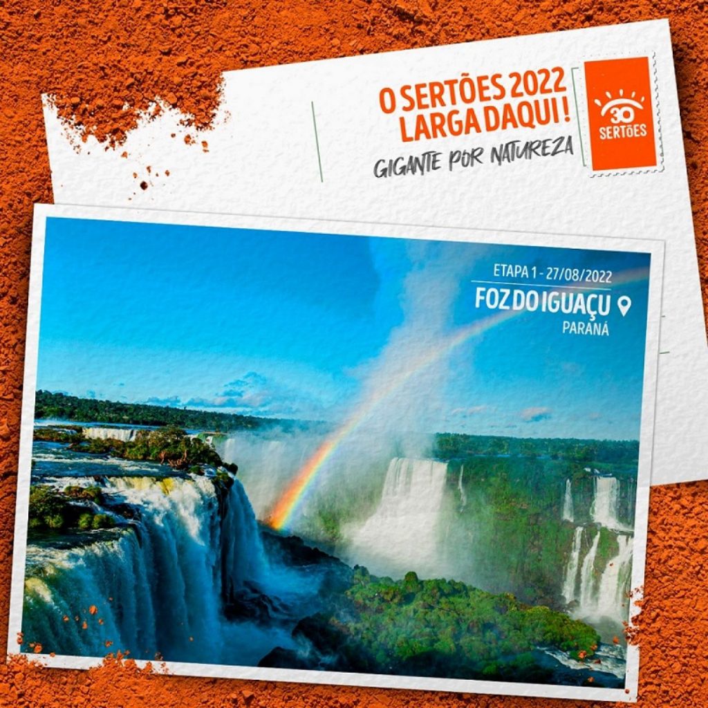 Tesouro da natureza: Largada do Rally dos Sertões será em Foz do Iguaçu