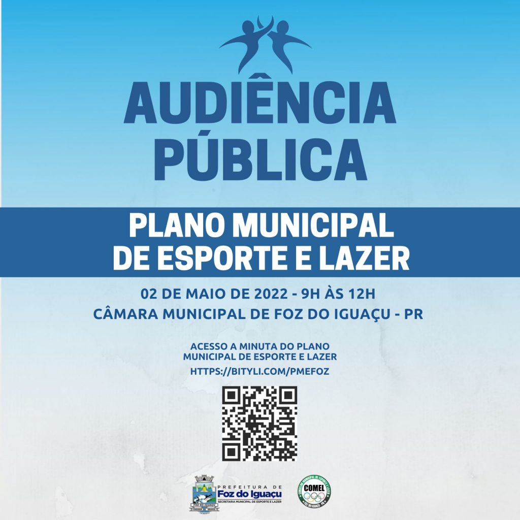 Audiência Pública irá debater novos projetos e investimentos para o esporte iguaçuense