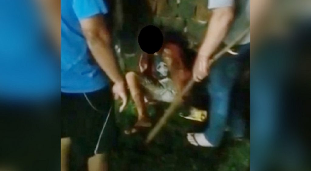 Ladrão é perseguido e agredido por populares em Medianeira Ladrão é perseguido e agredido por populares em Medianeira