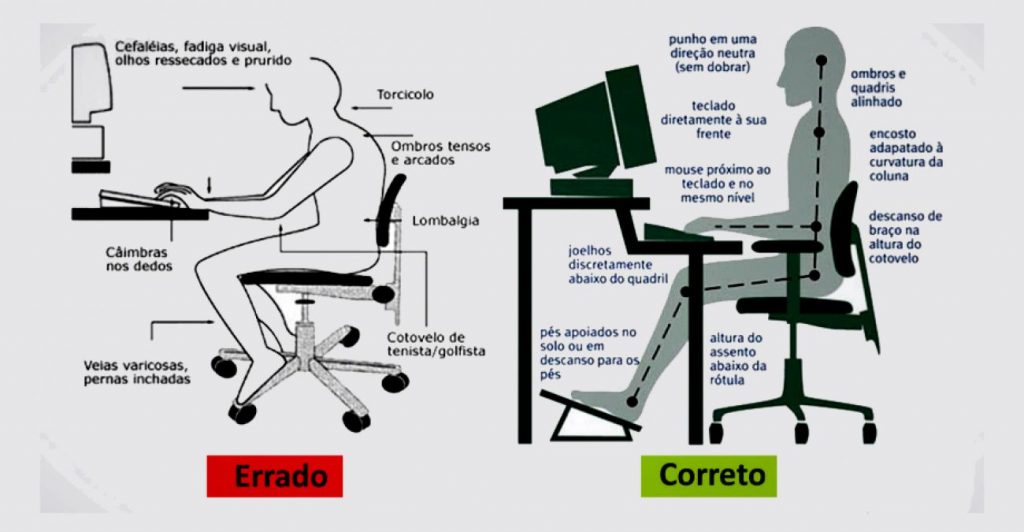 Curso sobre a ergonomia no setor administrativo encerra a Campanha Abril Verde