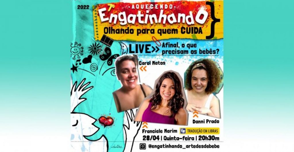 Festival “Engatinhando” realiza segunda live sobre a primeira infância