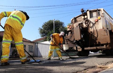 Imagem referente a Operação Tapa-Buracos retoma manutenção na via que interliga Paiquerê e Irerê