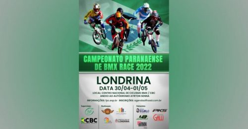 Imagem referente a Londrina sedia etapa do Campeonato Paranaense de BMX Race neste fim de semana