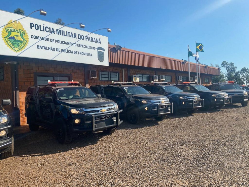 BPFron recebe 16 viaturas do Ministério da Justiça e Segurança Pública