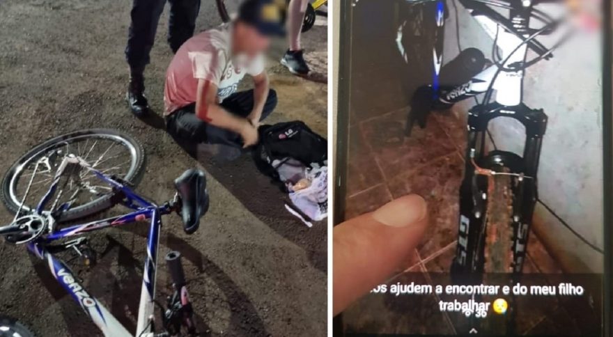 Guarda Municipal prende indivíduo e recupera bicicleta furtada de trabalhador