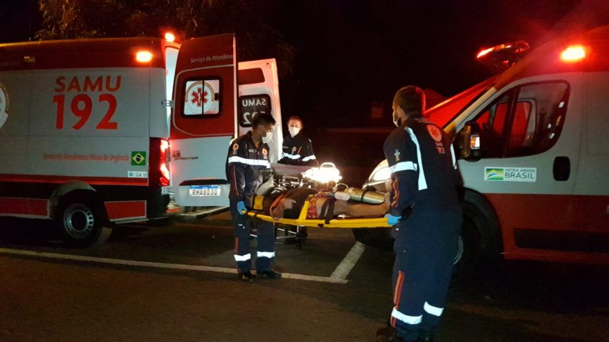 Homem em crise convulsiva ativa é socorrido pelo SAMU no Bairro Santa Cruz