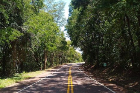 Rodovia de 60 quilômetros entre Toledo e Santa Helena recebe reforço na sinalização viária Imagem referente a Rodovia de 60 quilômetros entre Toledo e Santa Helena recebe reforço na sinalização viária