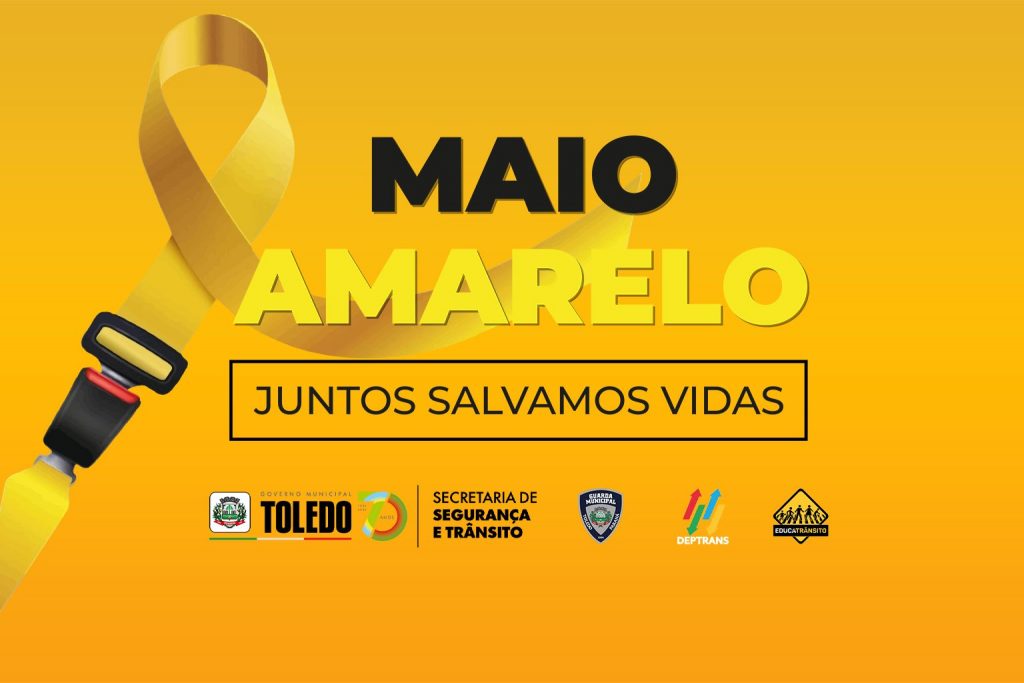 Toledo – Conscientização e diversão marcarão atividades do Maio Amarelo em Toledo