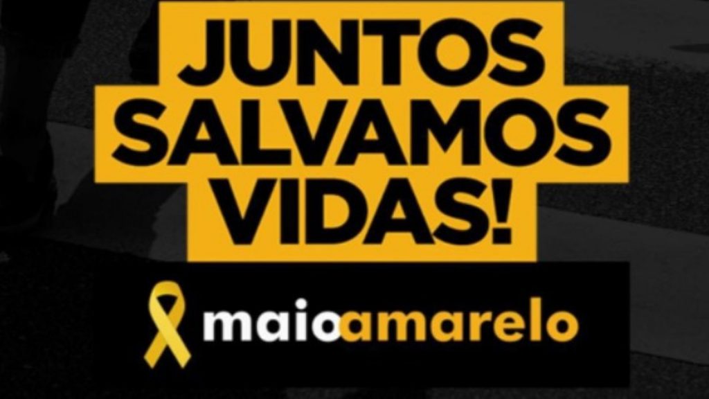 Abertura da campanha Maio Amarelo acontece no domingo (01)