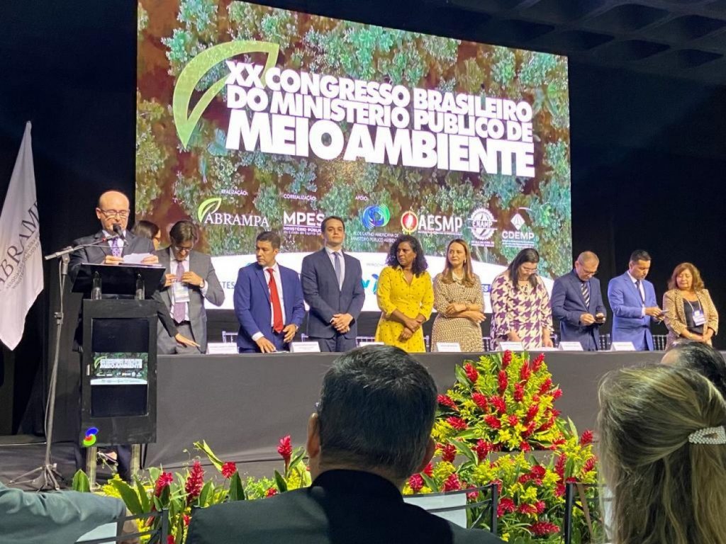 Membros do MPRJ presidem painéis no XX Congresso Brasileiro do Ministério Público do Meio Ambiente, no Espírito Santo