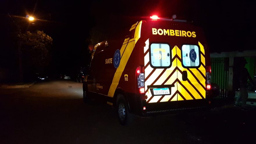 Mulher sofre queda em residência no Jardim Melissa e Corpo de Bombeiros é acionado