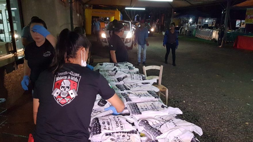 Festa do Trabalhador inicia com venda de buchada no Seminário São José