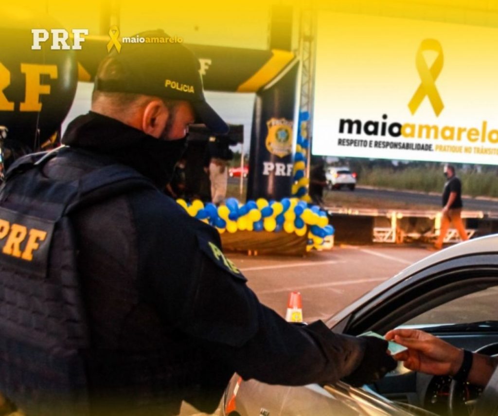 PRF inicia Maio Amarelo neste domingo