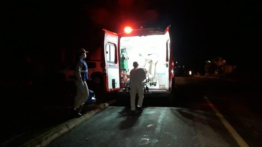 Rapaz fica ferido após cair de bicicleta no Bairro Santa Cruz