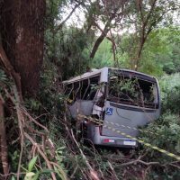 Imagem referente a Vítimas de grave acidente na rodovia PRc-467 são veladas em Pato Bragado