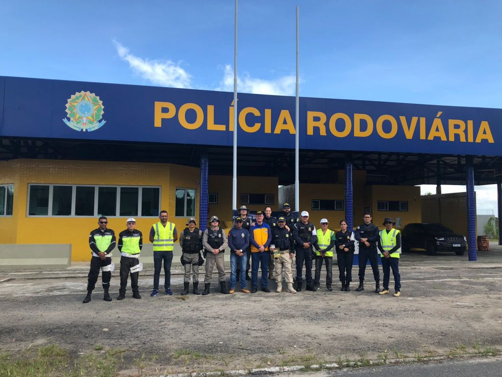 Maio Amarelo 2022: Com o tema “Juntos salvamos vidas”, PRF na Paraíba realiza ação conjunta no lançamento da campanha