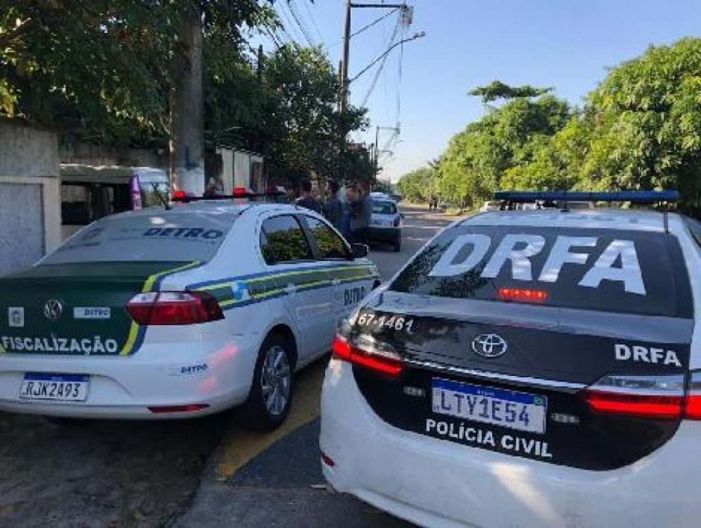 Ação conjunta: Polícia Civil prende homem durante ação em parceria com o Detro em Magé