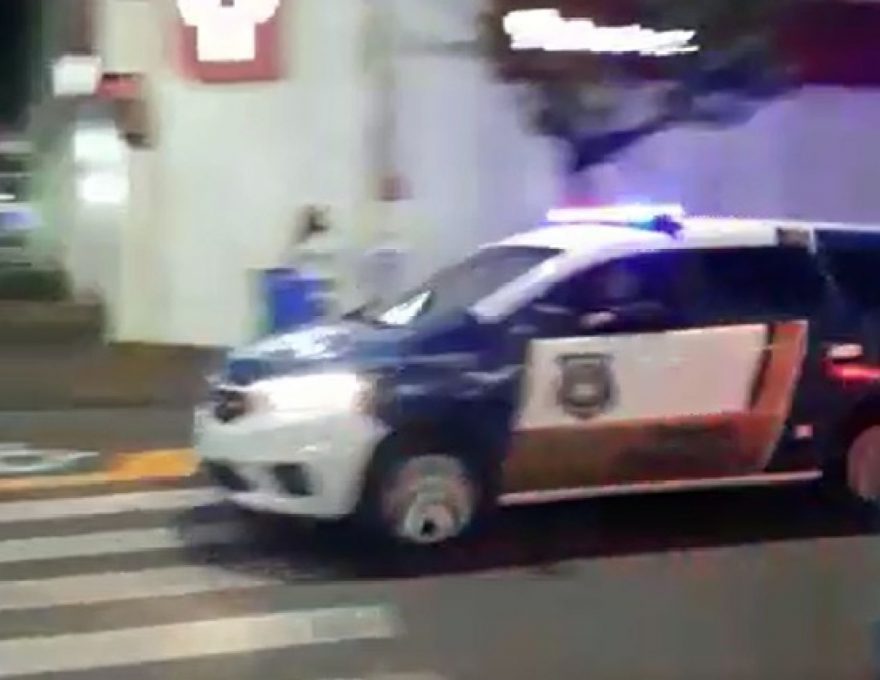 Vídeo mostra perseguição no centro de Apucarana; veja