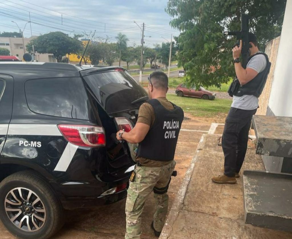 Polícia Civil prende suspeito de assaltar supermercado em Coronel Sapucaia