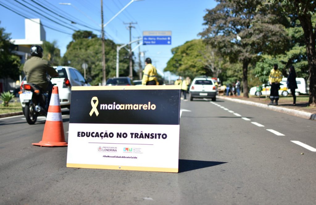 CMTU prepara ações do Maio Amarelo em Londrina