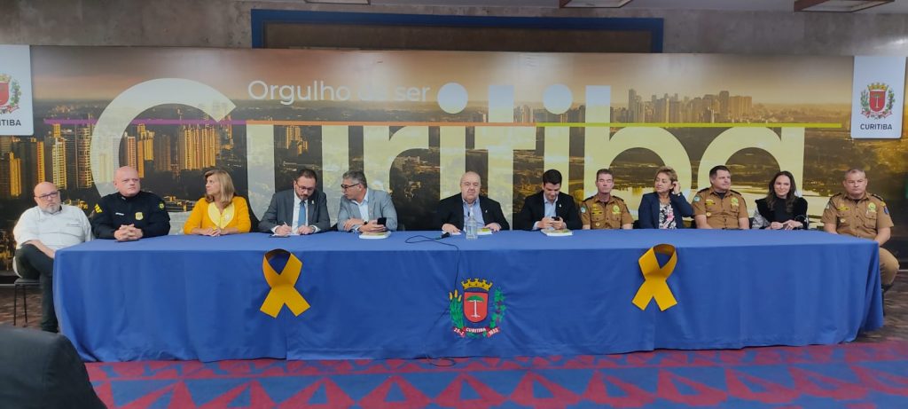 PRF participa do lançamento do Maio Amarelo em Curitiba (PR)