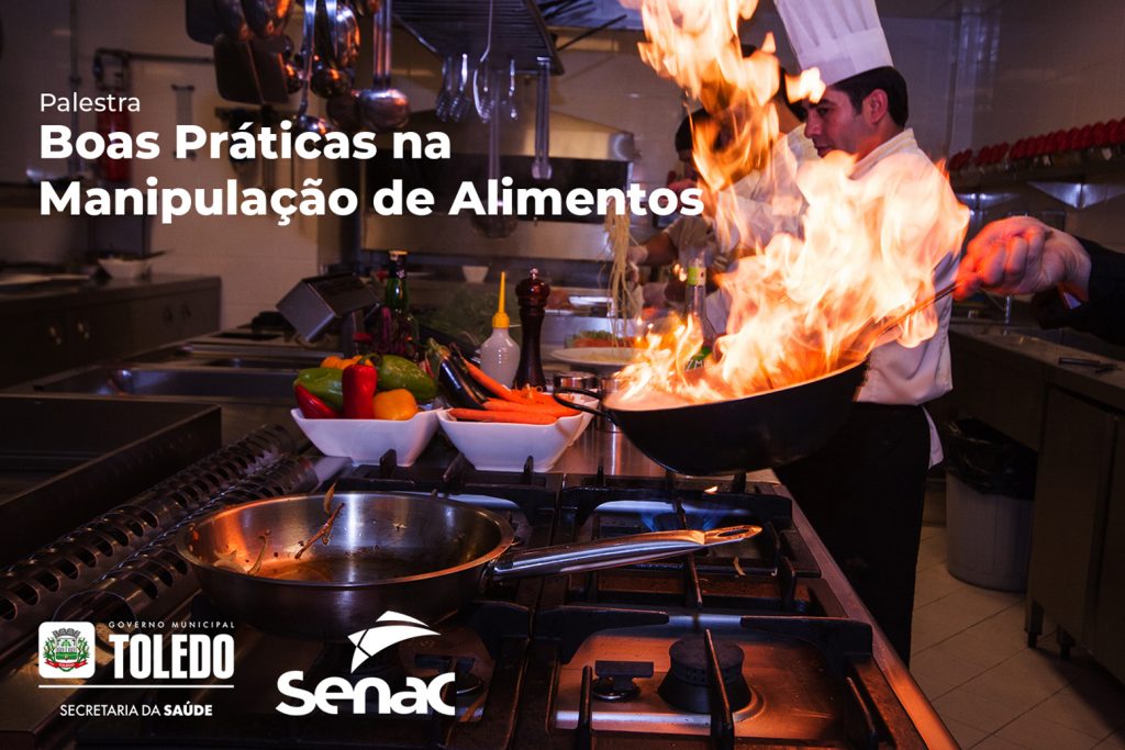 Toledo – Senac promove palestra para trabalhadores que manipulam alimentos