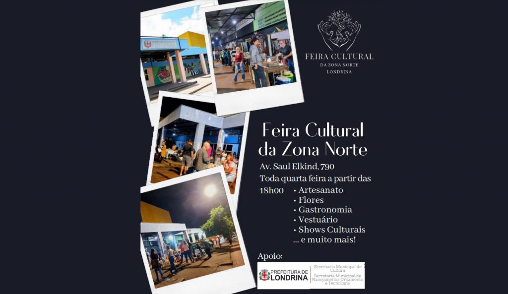 Feira Cultural da Zona Norte terá duas edições extras nesta semana