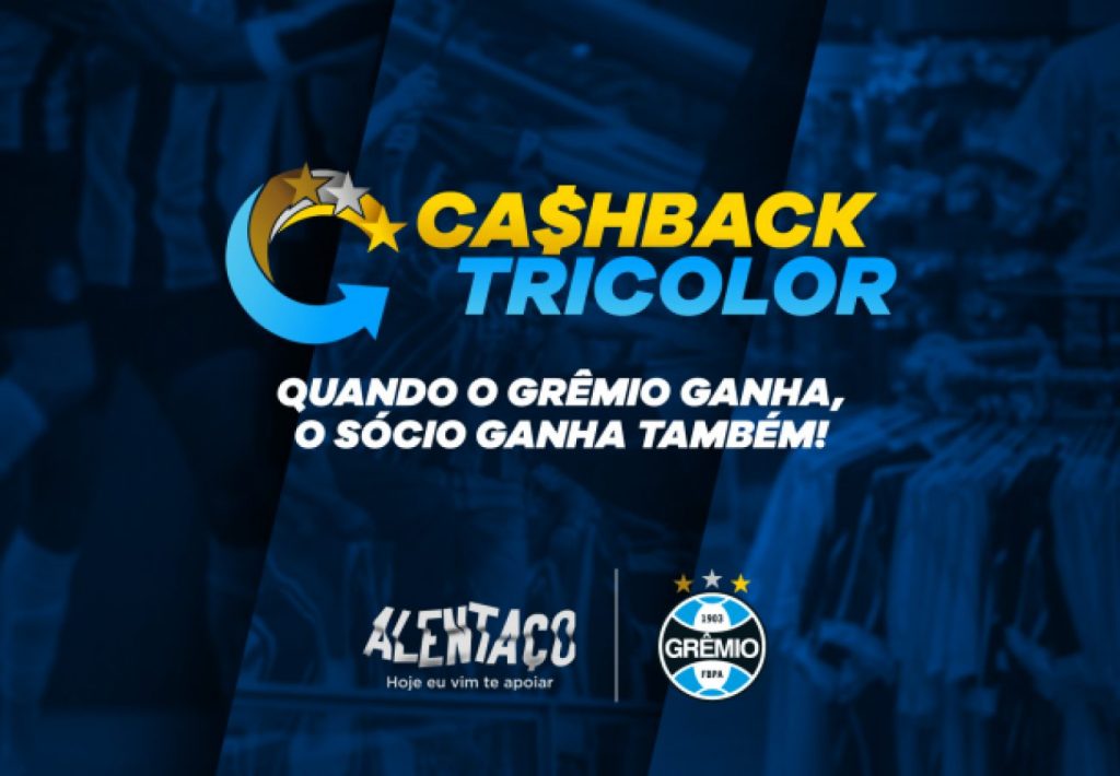 Associado já pode resgatar cashback do Alentaço para compras na GrêmioMania