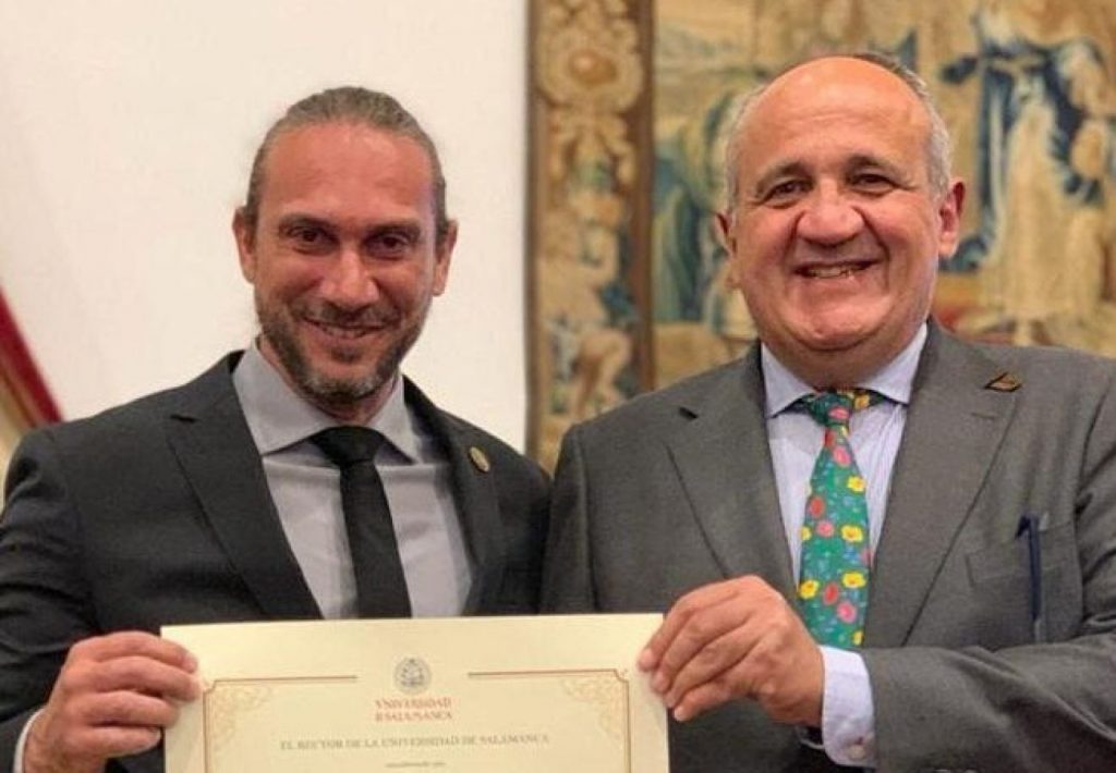 Delegado da Polícia Civil do Mato Grosso do Sul é homenageado pela Universidade de Salamanca, na Espanha