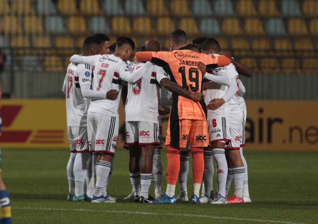 São Paulo empata com o Everton pela CONMEBOL Sul-Americana