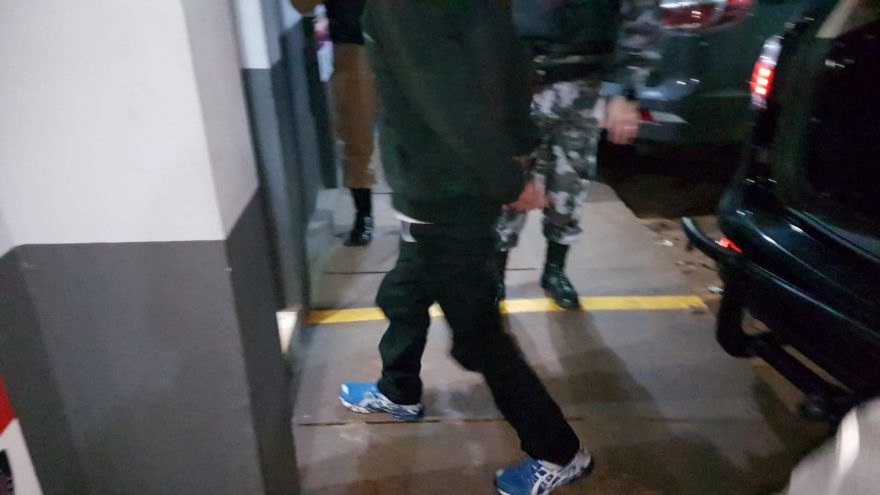 Foragido da PEC é preso pelo Pelotão de Choque no Centro de Cascavel