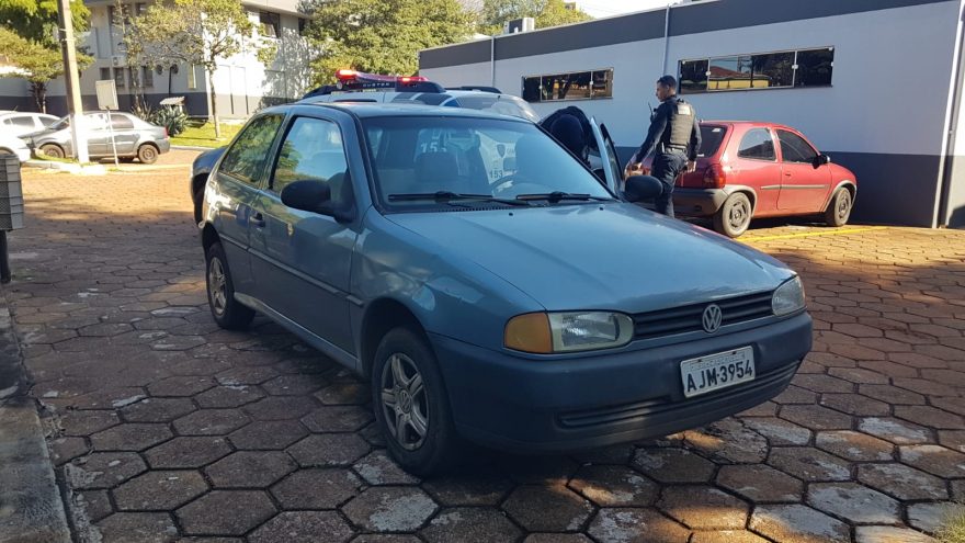 Veículo com registro de furto é recuperado pela GM no Loteamento Barcelona