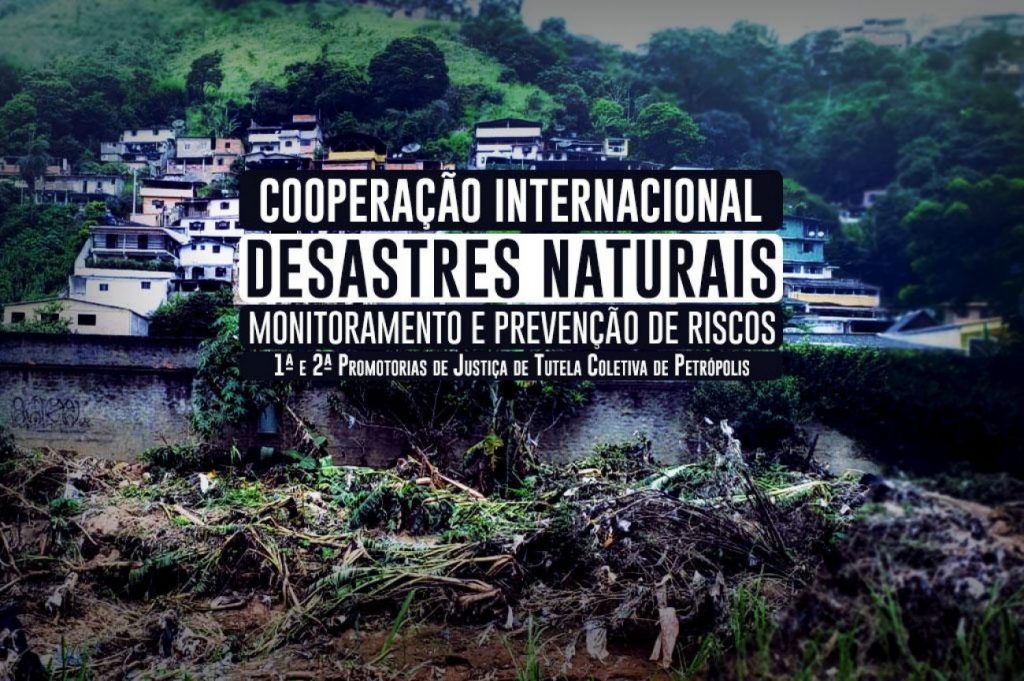 Em Petrópolis, MPRJ troca experiência com o Japão sobre ações de prevenção de desastres naturais