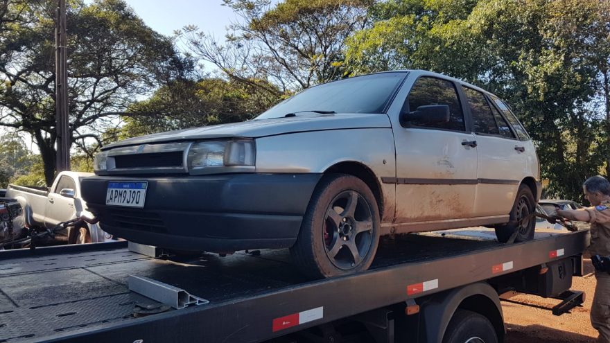 Fiat Tipo com registro de furto é recuperado pela PM no Loteamento Siena