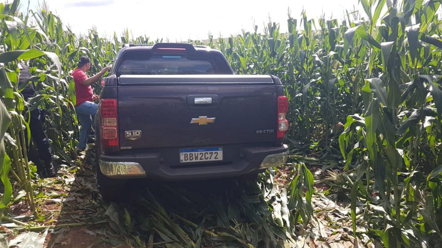 Guarda Municipal recupera caminhonete que foi tomada em assalto no Bairro Santa Cruz