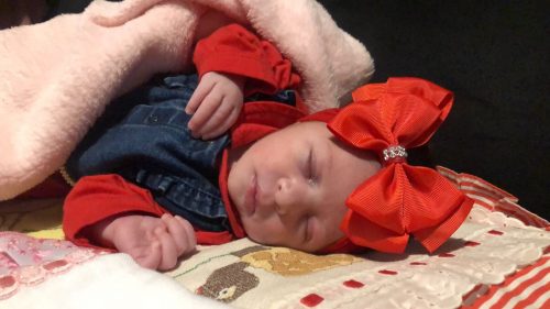 “Obrigada por você ter vindo”: Conheça a história de Aurora, o presente da mamãe Gizeli