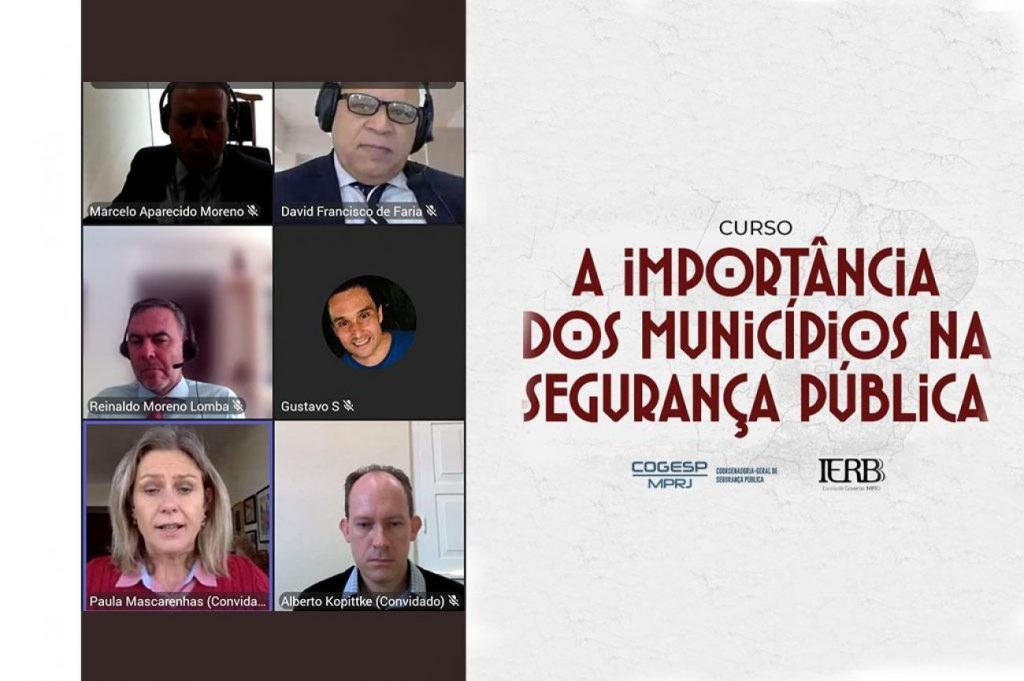MPRJ realiza curso sobre o papel dos municípios na segurança pública