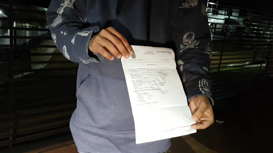 “Eu fui o premiado da noite”, desabafa jovem que teve Escort de placas LWX-5J13, furtado no Centro