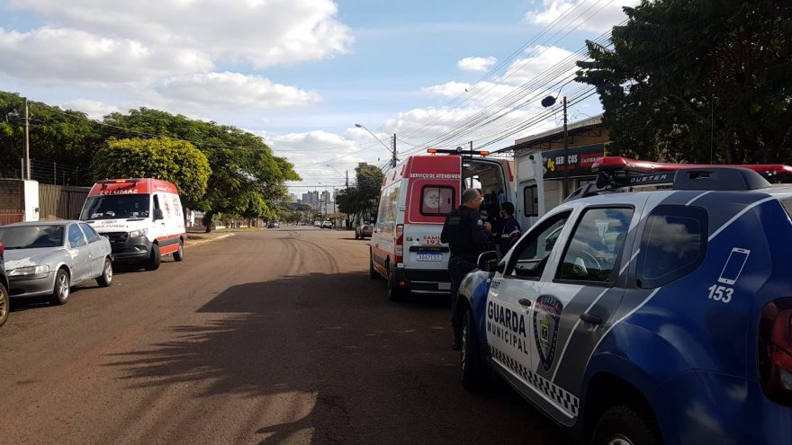 Equipes do Samu e Guarda Municipal são acionadas para conter jovem em surto