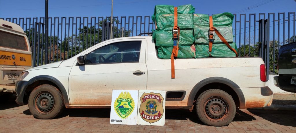PF e BPFRON interceptam comboio de cigarreiros em Guaíra/PR