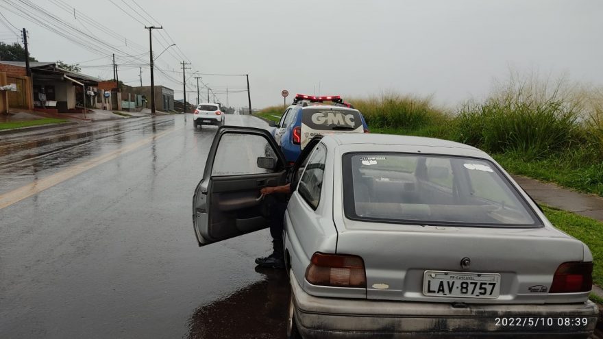 Veículo com indicativo de furto é recuperado pela Guarda Municipal
