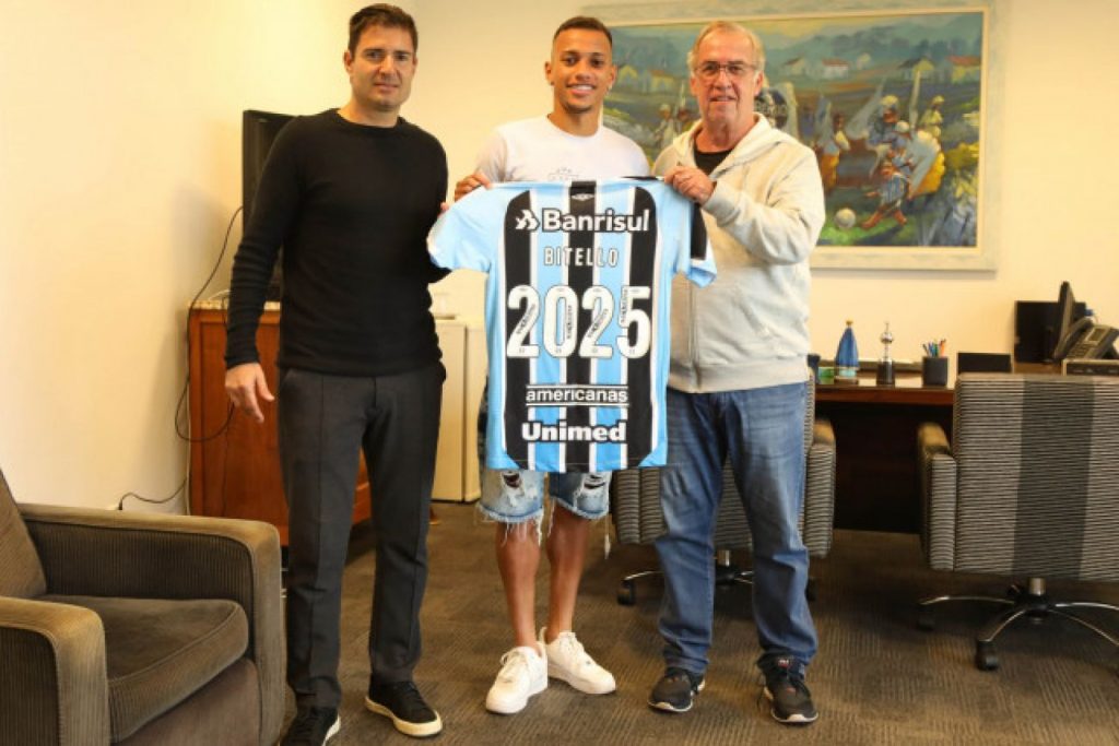 Grêmio renova contrato com Bitello até 2025