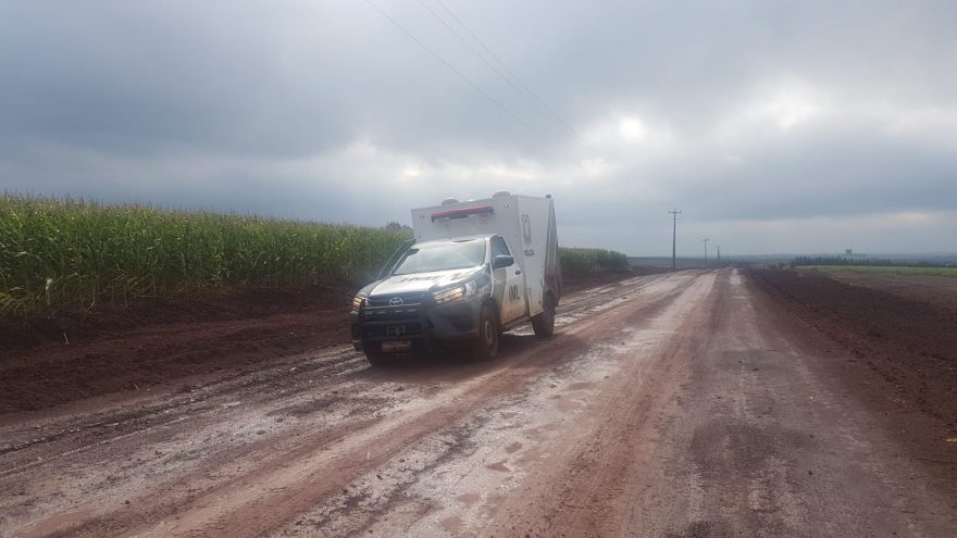 Bombeiros, PM e IML são mobilizados em resgate de cadáver em Santa Tereza do Oeste